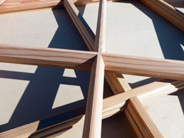 Authentic Replica Timber Sash Windows.  Douglas Fir.